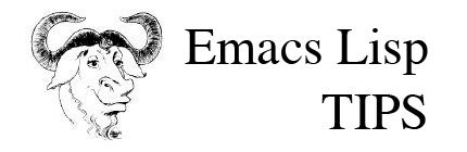 Emacs Lisp TIPS