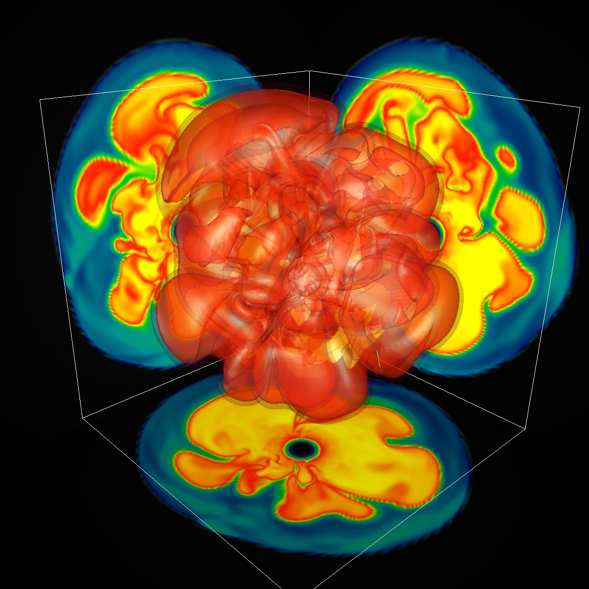超新星コースのグラフィック。